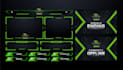 create professional twitch stream overlay package