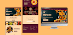 be your front end web developer using html, css,bootstrap, js