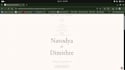 build a digital wedding invitation website
