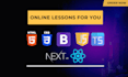 help you learn javascript, reactjs, nextjs, HTML, CSS