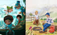 draw full color illustrations, and any cartoon drawing