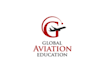 make fantastically structured global aviation education logo