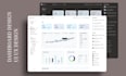 do unique saas dashboard design, web app, admin panel