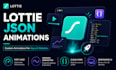 create custom lottie animations for webflow, wordpress, and websites