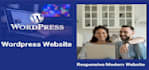 create 5 modern  wordpress website  design