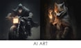make ai character design, fictional ai art, ai illustration