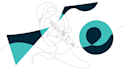 create minimal line art illustration