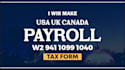 make paystub, check stub, w2, w3, 1099, 1040, 940, 941 tax forms