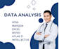 perform data analysis using spss, nvivo, maxqda, and matlab