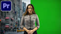 remove video green background moving object, rotate logo and watermark