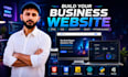 create a website for your company using HTML, CSS, javascript, python django