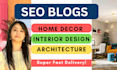 write home decor or interior design articles and blog posts