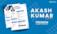 deliver resume, portfolio, CV in 5 hours immediately