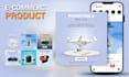 create gadget ads design for your ecommerce product