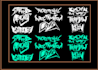 design thrash metal logo design