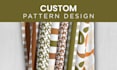 design custom seamless vector pattern design