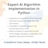 implement ai algorithms in python for custom applications