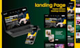 design and develop a professional landing page