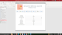 design database and queries in microsoft access database