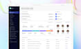 do saas, CRM, admin dashboard UI UX design in figma