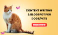 write engaging pet blogs and dog articles