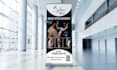 design a roll up banner, retractable banner or pull up banner