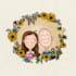make a cute couple art for wedding gift