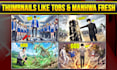 design manga, manhwa and other anime thumbnail in for youtube