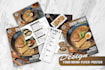 design restaurant menu, food flyer, poster and more
