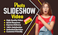 make professional slideshow video up to 500 photos