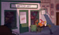 create stylized environment concept art, fantasy background