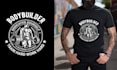 create trendy minimalist typography t shirt design