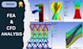 provide 3d cad modeling, fea analysis and unique product design services