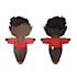 create a double side chibi image of your character