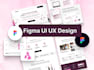 do UI UX website design, landing page, and web design