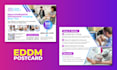 design a striking postcard, direct mail, eddm, mailer