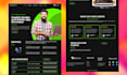 design portfolio website, personal website, resume website or cv website
