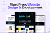 build premium business wordpress website with elementor pro
