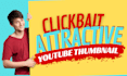 design attractive clickbait youtube thumbnail