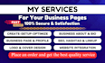 create, set up, and optimize your social media business accounts and pages