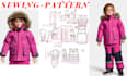 make clothing sewing pattern with grading in low price