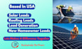 generate solar leads, roofing leads, homeowner leads in USA