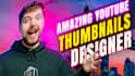 youtube thumbnail and party flyer design 24h quick delivery
