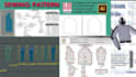 make garment, dress, clothing sewing pattern and grading