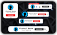 create stunning animated youtube subscribe button