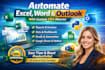 automate excel with custom vba macros  functions coding formulas error free