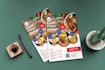 design creative flyer design with illustrator