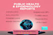 deliver original public health surveillance and epidemiology case studies