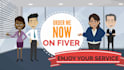 create 2d animated explainer video for marketing and sales