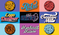 do custom graffiti, streetwear, and hip hop typography logo